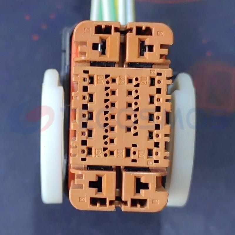 Car Connector For Peugeot plug brown 27 pin CT27-0002M-3
