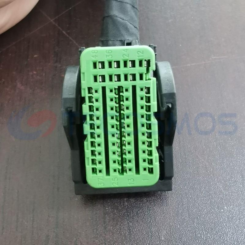 Car Connector For Computer board plug green 48 pin CT48-0012M-1