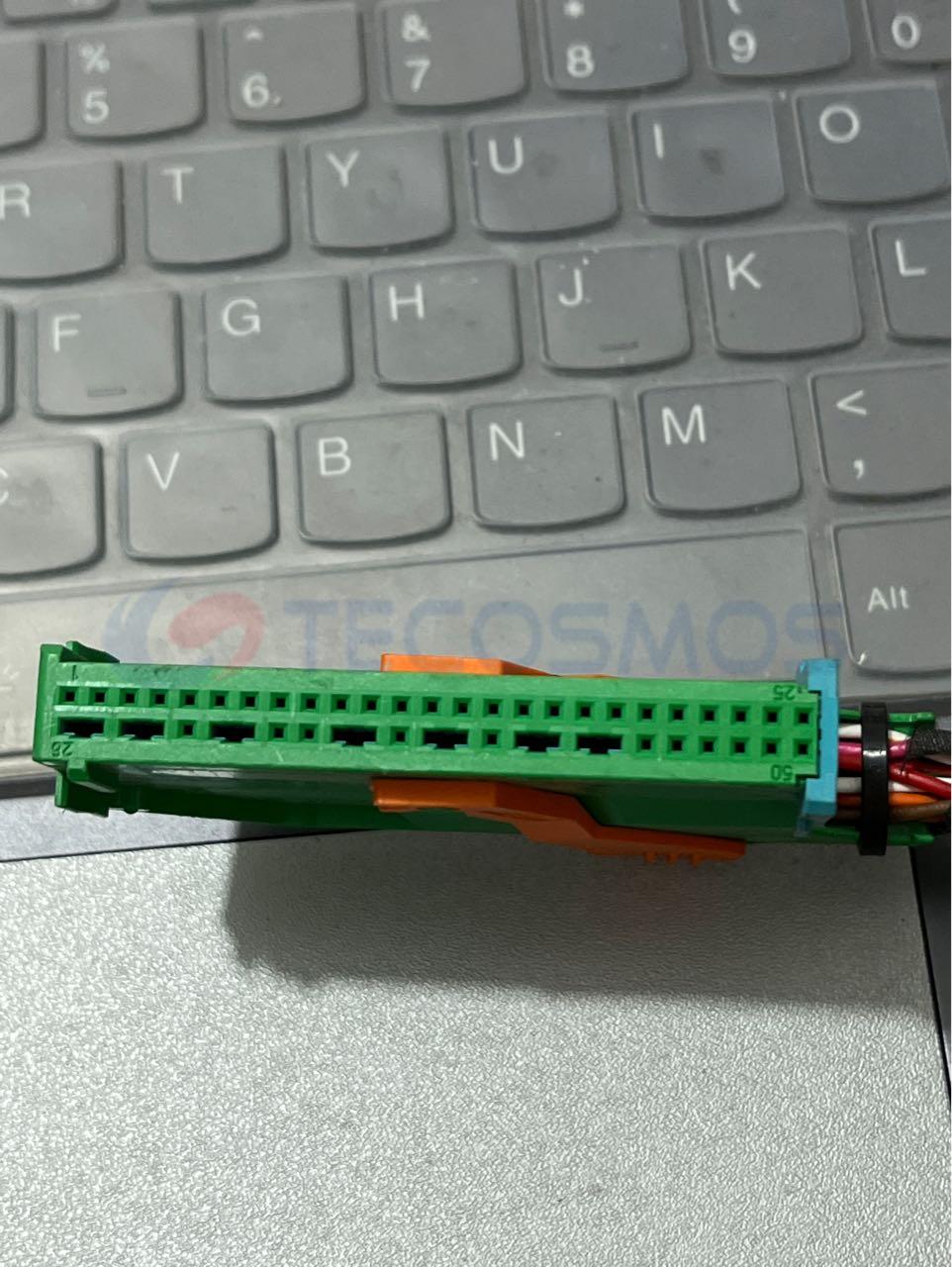 Car Connector For Airbag computer board plug 50 pin CT50-0011M-1
